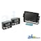 A & I Products CabCAM High Definition 7" QUAD Video System, Touch Screen, (7" QUAD Monitor/2 Camera) 11.5"x8"x6.5" A-HD7M2CQ - alternate 1